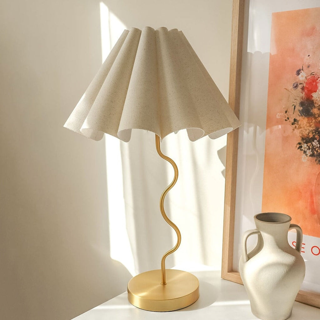 Lamps Cora Table Lamp Neutral/Gold