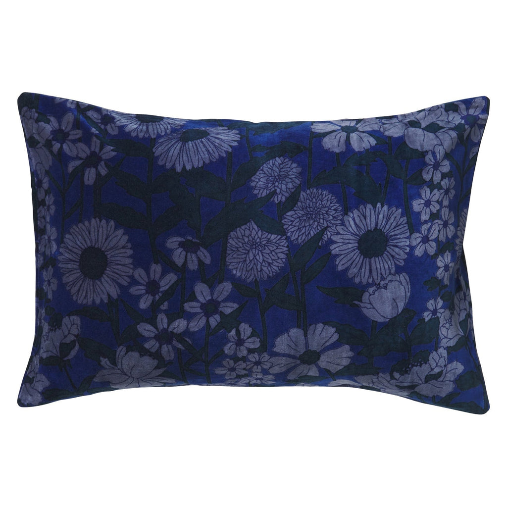 Pillowcases & Shams Bernanda Velvet Pillowcase - Lapis