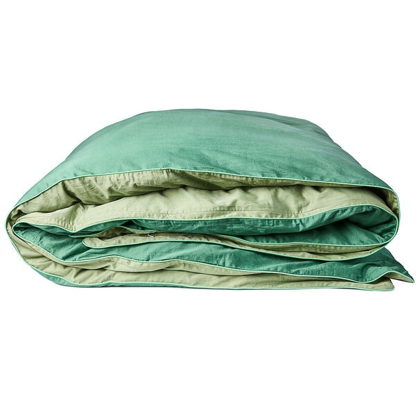 Quilts & Comforters Glow In Green Bamboo Cotton Quilt Cover
