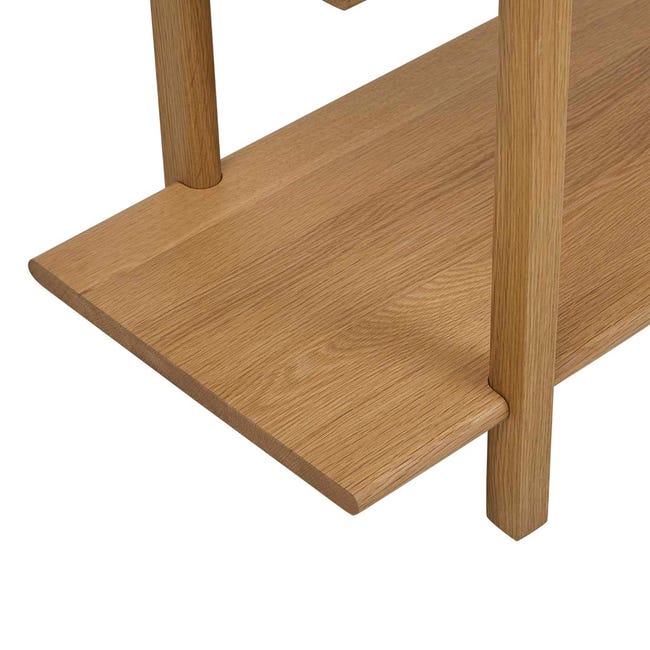 Rack Bookcases & Shelves Tolv Farnsworth Low Shelf - Light Oak