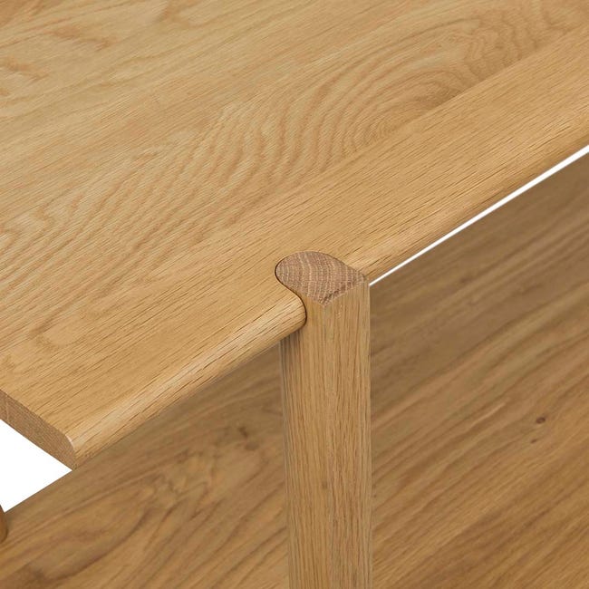 Rack Bookcases & Shelves Tolv Farnsworth Low Shelf - Light Oak