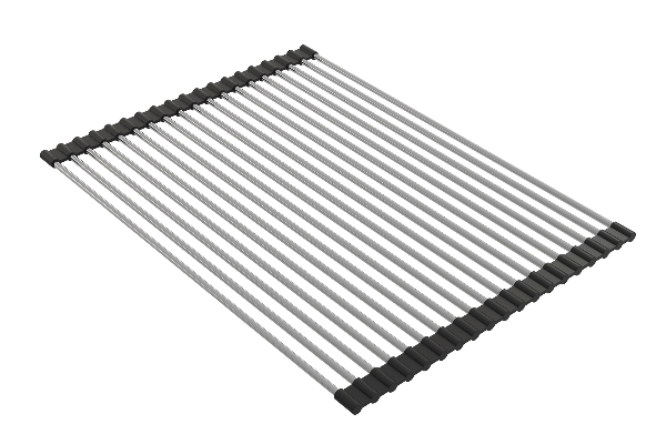 Roller Mats Turner Hastings 43x32 Sink Roller Mat Drainer – Stainless Steel