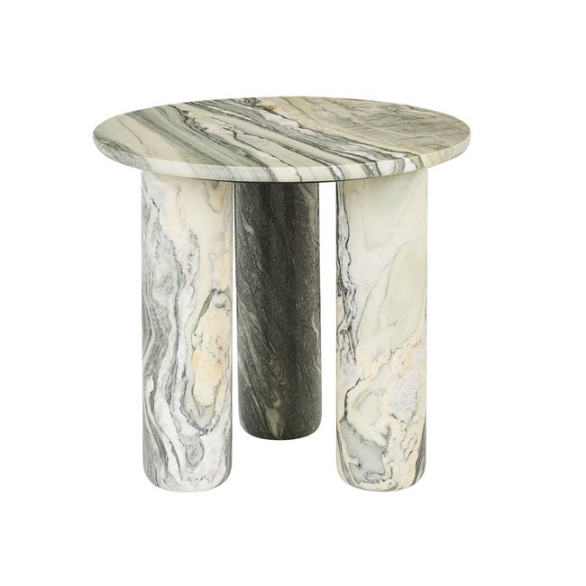 Side Tables Marine Marble Atlas Orbit Side Table