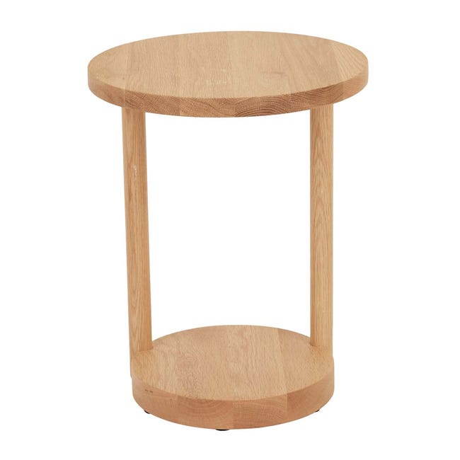 Side Tables Tolv Layer Side Table - Light Oak