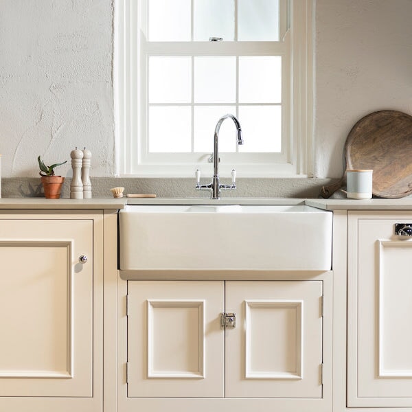 Sink Mixers Ludlow Double Sink Mixer - Chrome