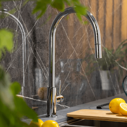 Sink Mixers Naples Pull Out Sink Mixer - Chrome