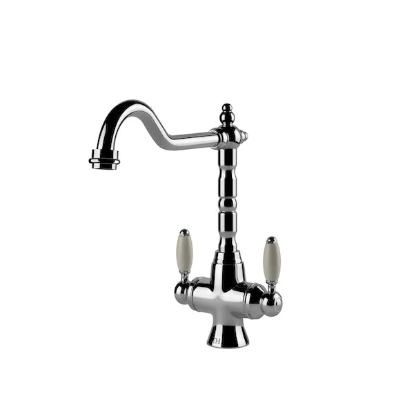 Sink Mixers Providence Double Sink Mixer - Chrome