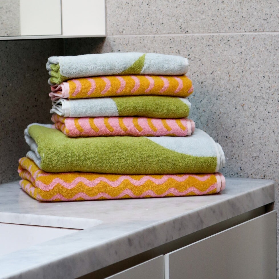 Towels Organic Cotton Pebble Hand Towel