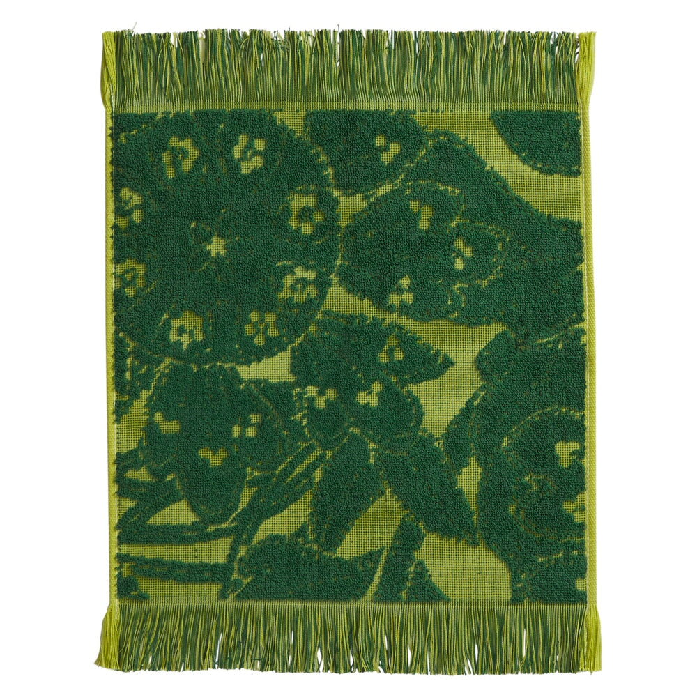 Washcloths Lucia Face Washer Set - Kelp