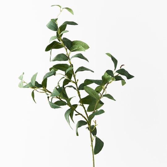 Artificial Flora Laurel Leaf Spray Green 84CML