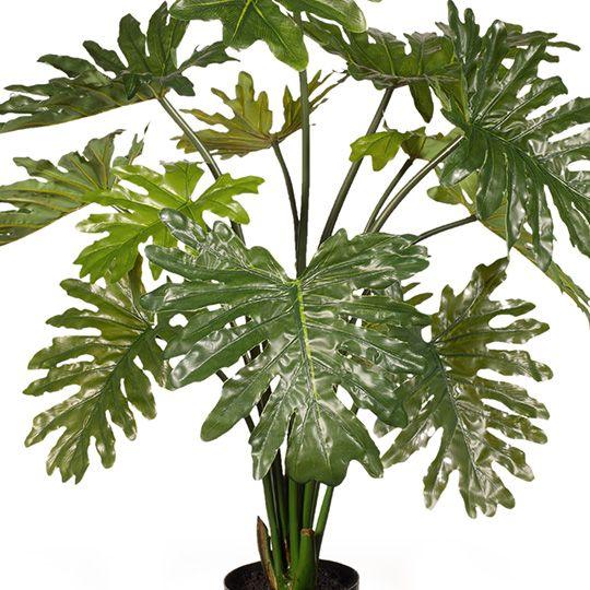 Artificial Flora Philodendron Selloum Plant Green 94CMH