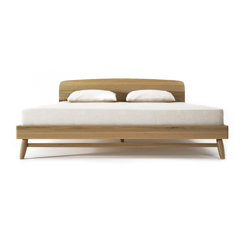 Beds & Bed Frames Twist Queen Bed - Oak