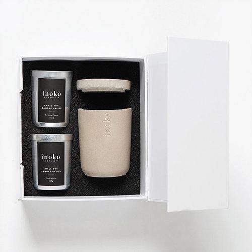 Candles & Candle Holders Almond Milk & Honey / Almond Milk & Honey Concrete Small Gift Set