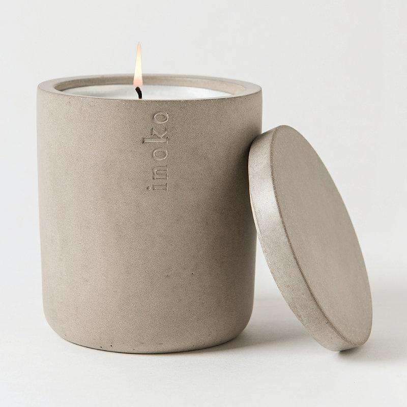 Candles & Candle Holders Concrete Large Candle Vessel