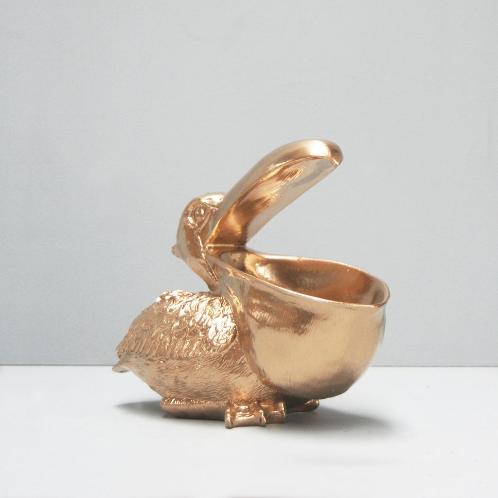 Decorative Bowls Gold Peter The Pelican Bowl