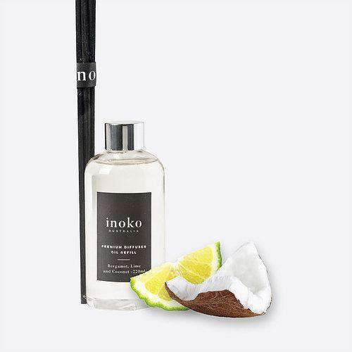Diffusers Diffuser Refill Black Reeds (Bergamot, Lime and Coconut)