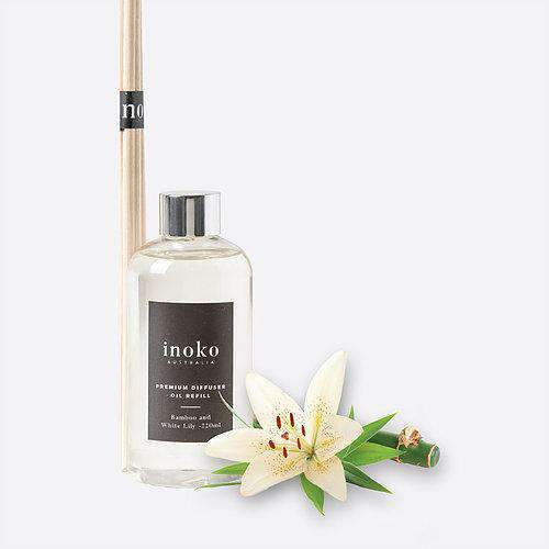 Diffusers Diffuser Refill Natural Reeds (Bamboo and White Lily)