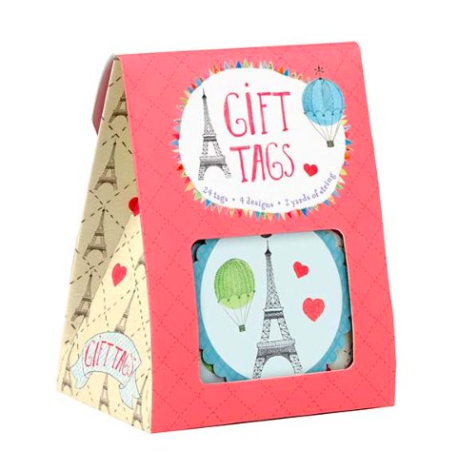 Gift Tags & Labels Paris Gift Tags