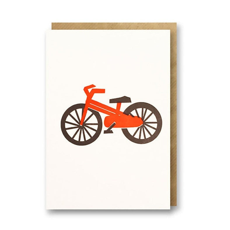 Greeting & Note Cards 1973 Bits & Bobs Mini Greeting Card Bike