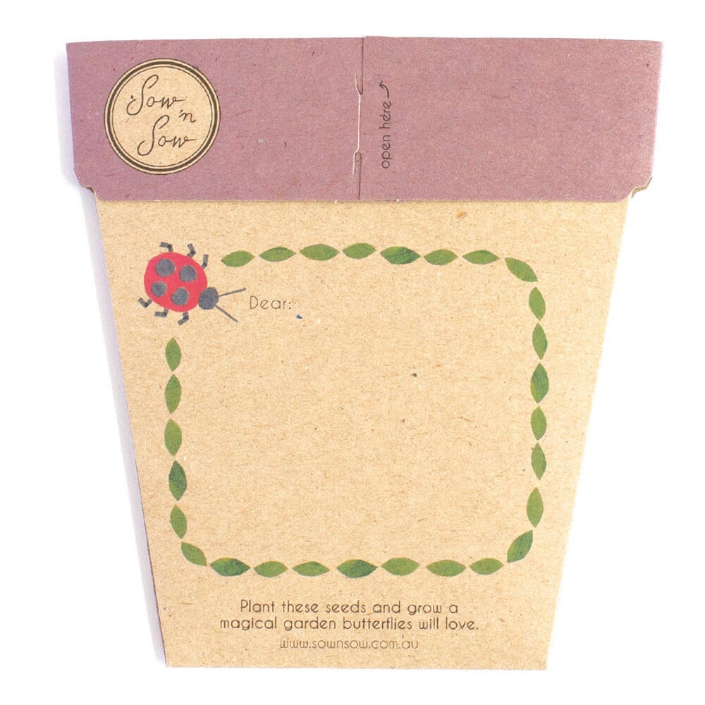 Greeting & Note Cards Enchanted Garden Gift of Seeds