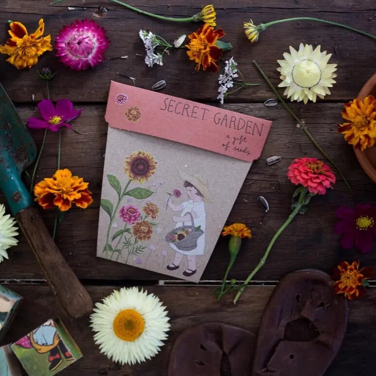 Greeting & Note Cards Secret Garden Gift of Seeds