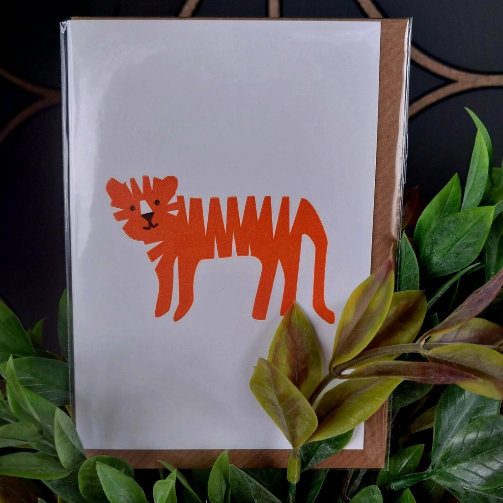 Greeting & Note Cards Tiger Mini Greeting Card