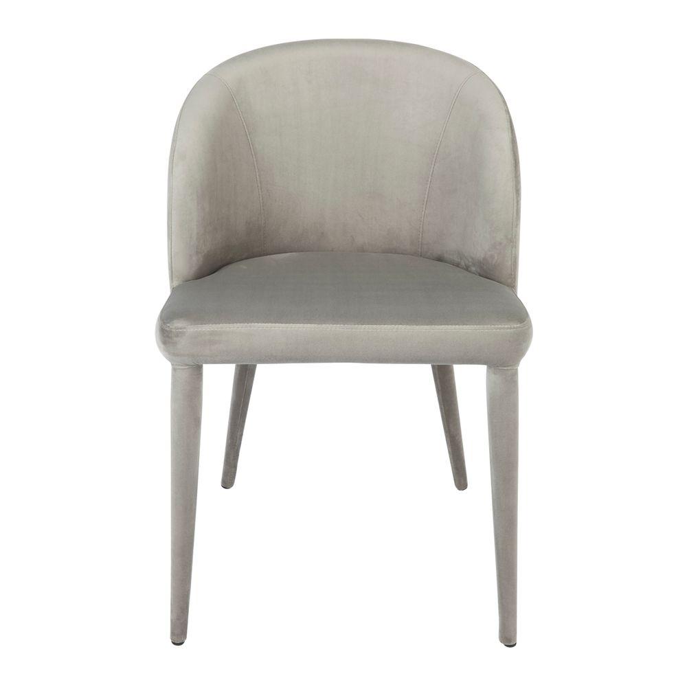 Kitchen & Dining Room Chairs Grey Velvet Gwyneth Dining Chair