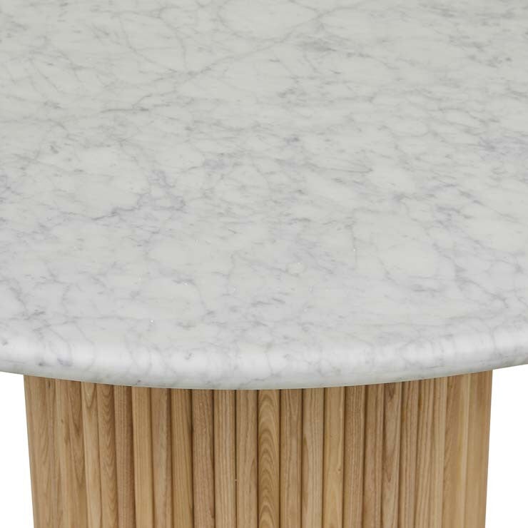 Kitchen & Dining Room Tables Benjamin Ripple Marble Dining Table