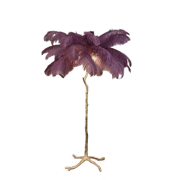 Palm tree best sale feather lamp