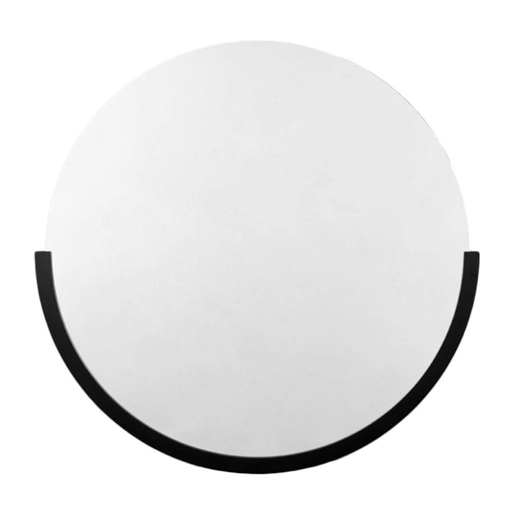 Mirrors Black / 61.5X63cm Dawn Round Mirror