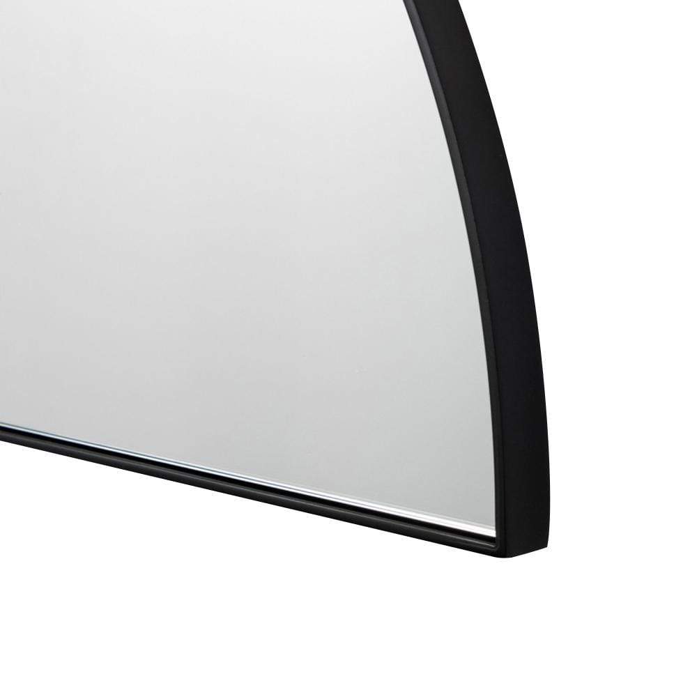 Mirrors Black / 80x40cm Bjorn Arch Low Mirror, Ex-Display