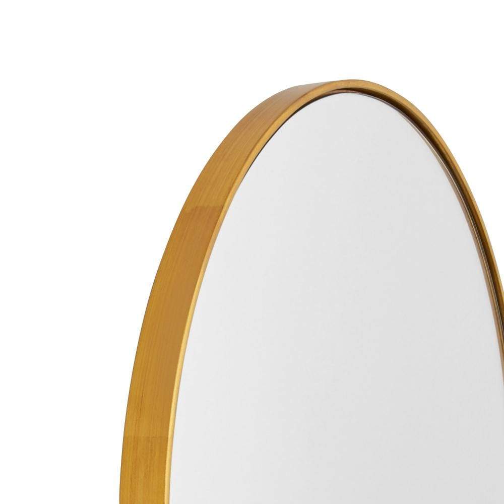 Mirrors Brass Bjorn Oval Large Mirror
