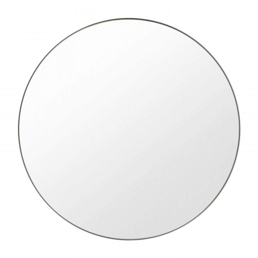 Mirrors Flynn Round Mirror Mid Grey