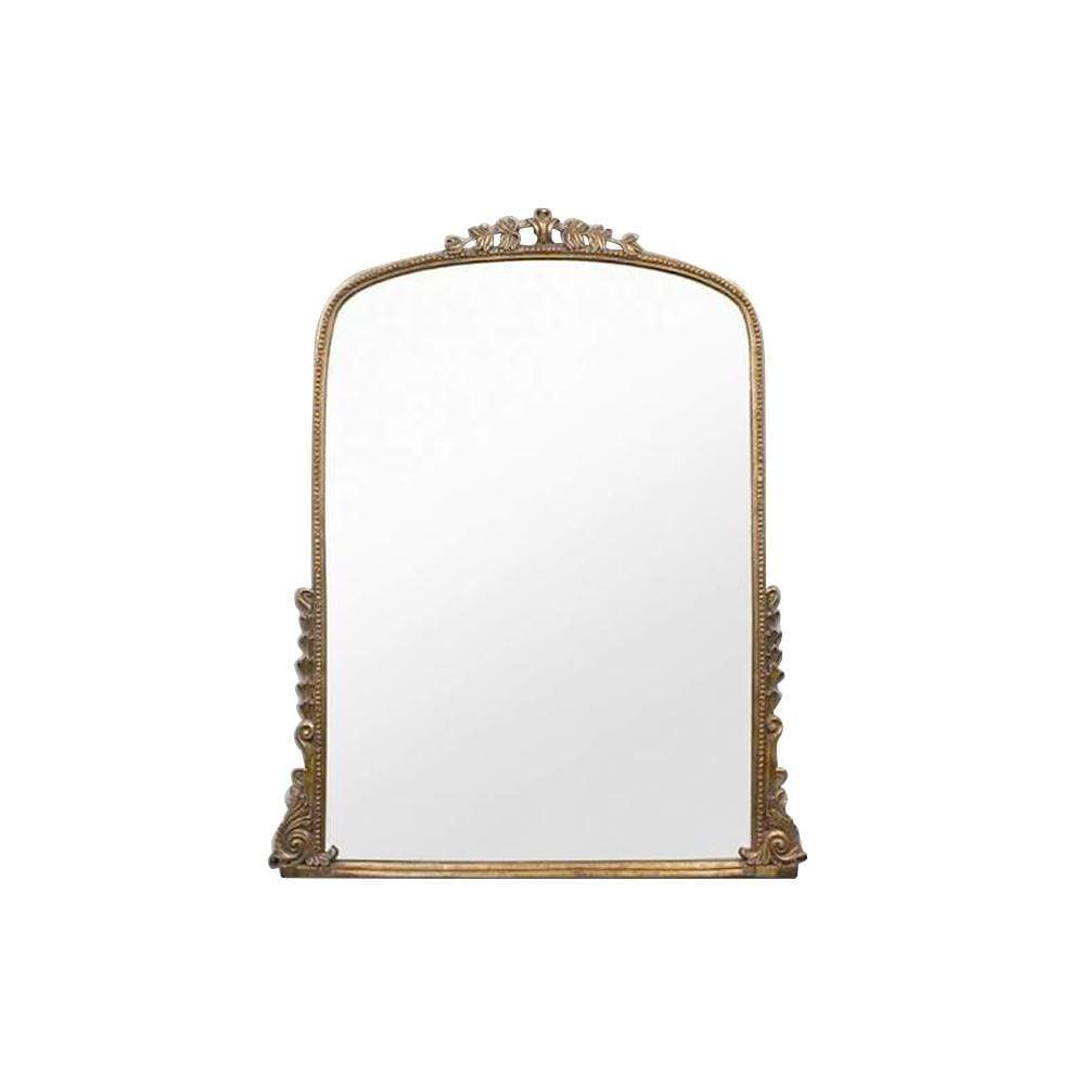Mirrors Gold / Large Audrey Traditional Style Arch Mirror