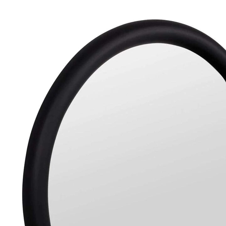Mirrors May Round Mirror 80X80CM Black, Ex-Display
