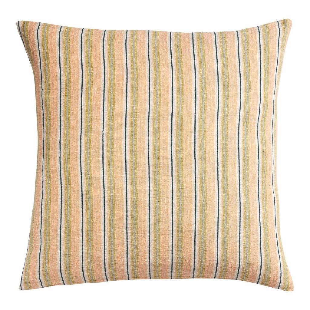 Pillowcases & Shams Beckett Linen Euro Pillowcase Set Cantaloupe