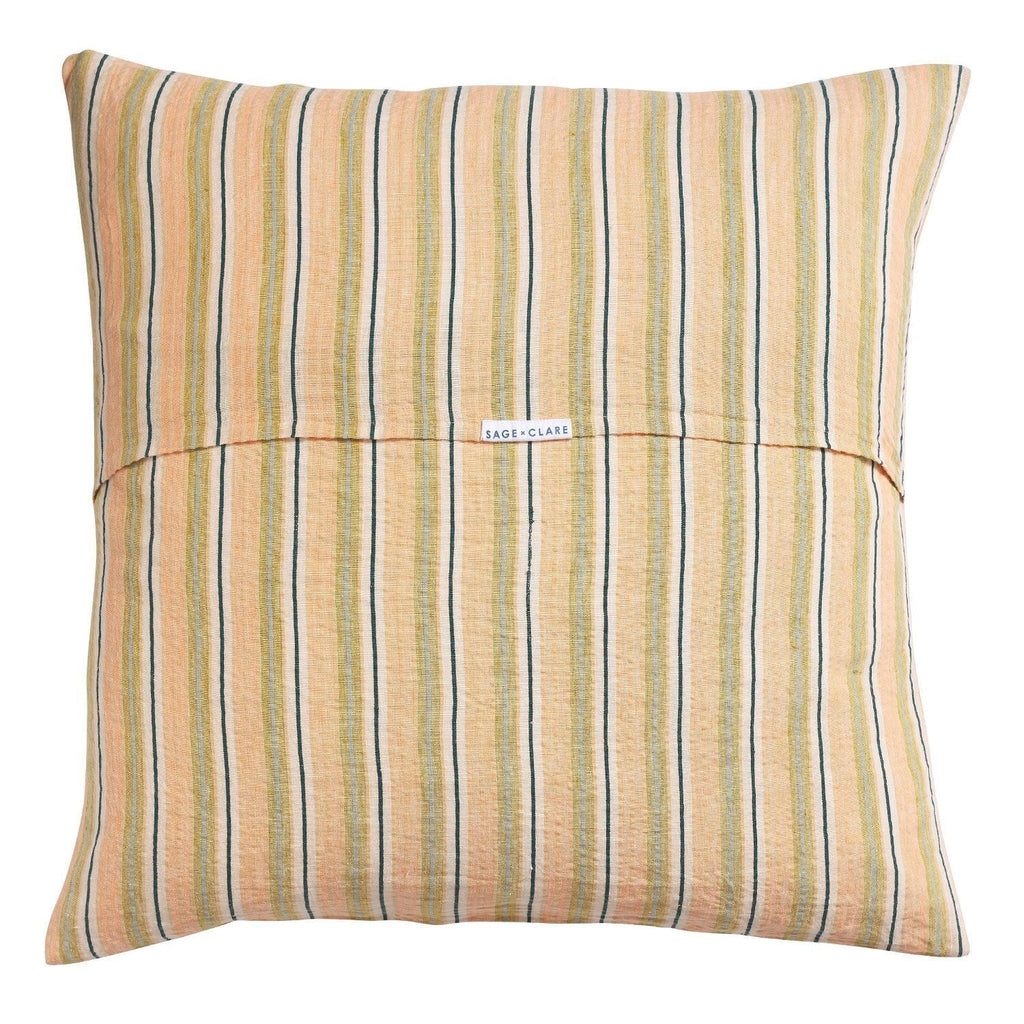 Pillowcases & Shams Beckett Linen Euro Pillowcase Set Cantaloupe
