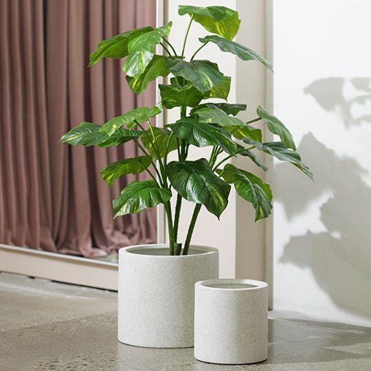 Pots & Planters Pot Cenzo Cylinder White