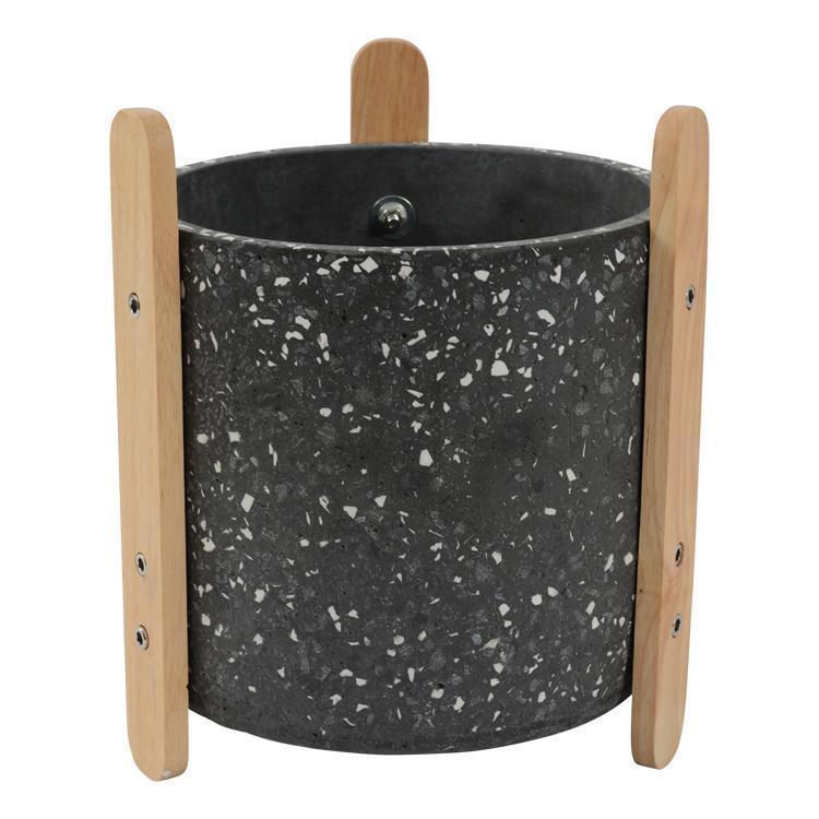 Pots & Planters Terrazzo Pot With Stand