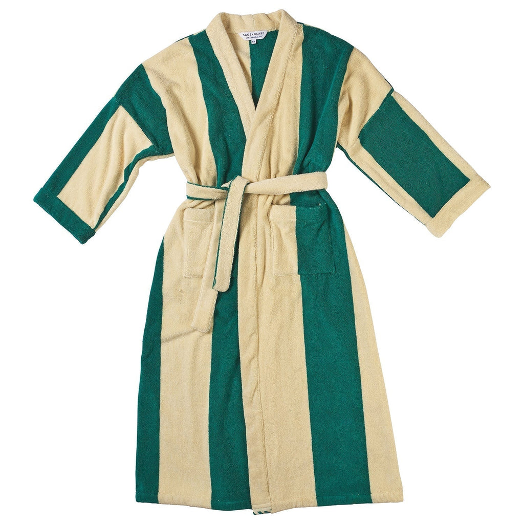 Robes Halifax Towelling Robe - Teal - M/L