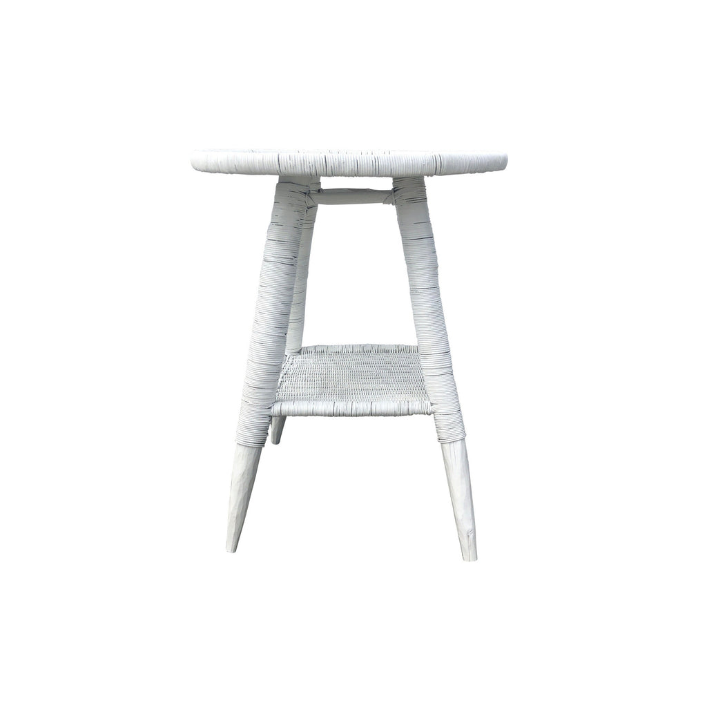 Side Tables Africana Malawi Side Table - White