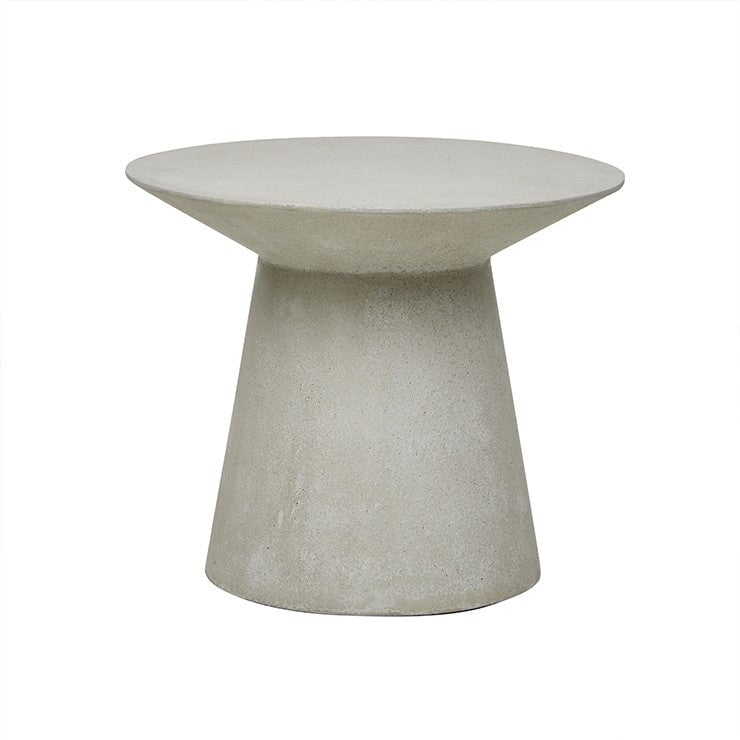 Side Tables Grey Speckle Livorno Round Side Table