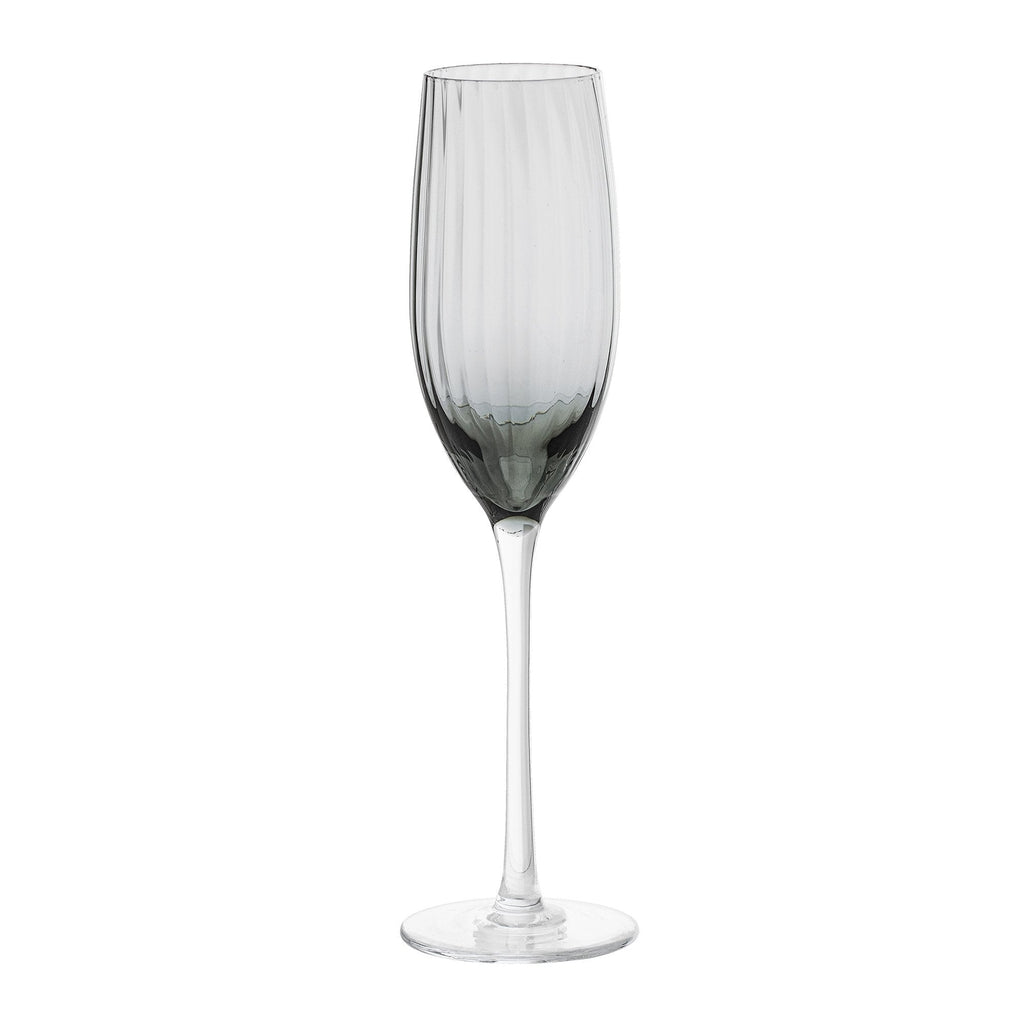 Stemware Bloomingville Grey Champagne Glass