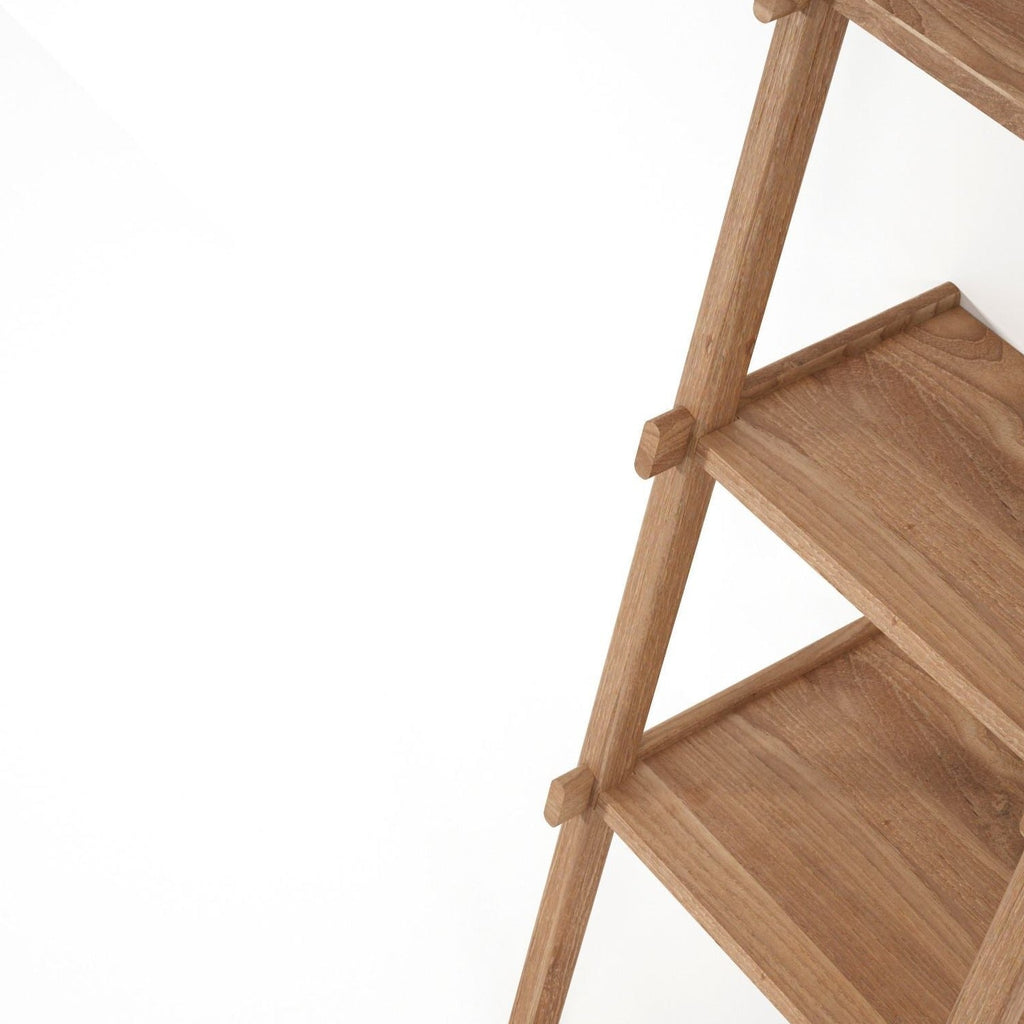 Storage & Organization Simply City Ladder Shelves Teak